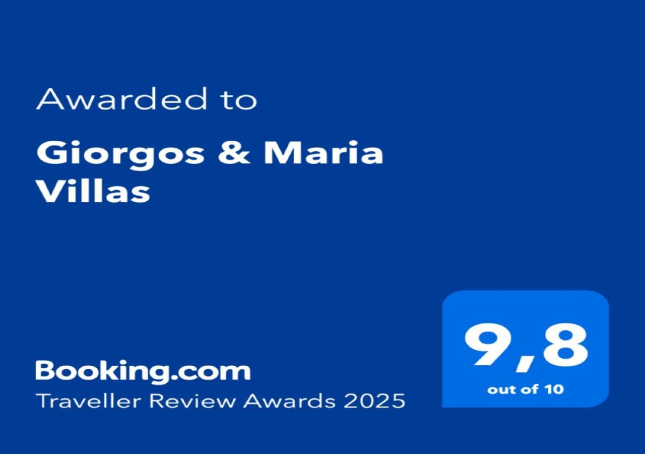 Giorgos & Maria Villas Ágios Matthaíos Zewnętrze zdjęcie
